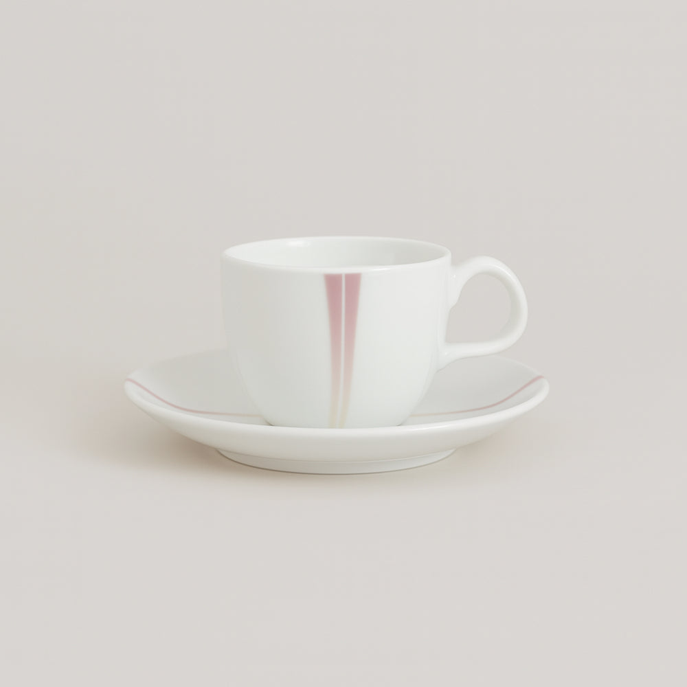 Narumi tazzina caffè fine bone china 13x5cm decorazione chopstick