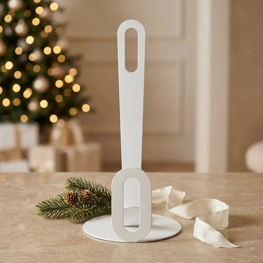 Negò Porta Rotoli Scottex in Metallo Bianco 31x14 cm