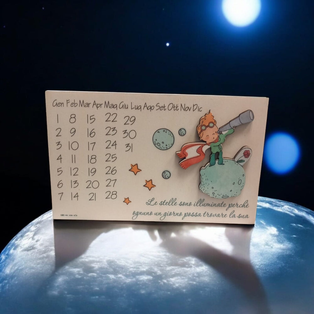 Negò Piccolo Principe Calendario Cannocchiale 21x13.5cm
