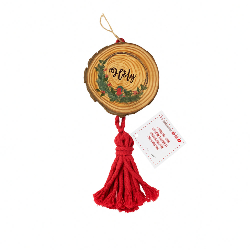 Noel Decorazioni Albero Corteccia Naturale 8/10 cm