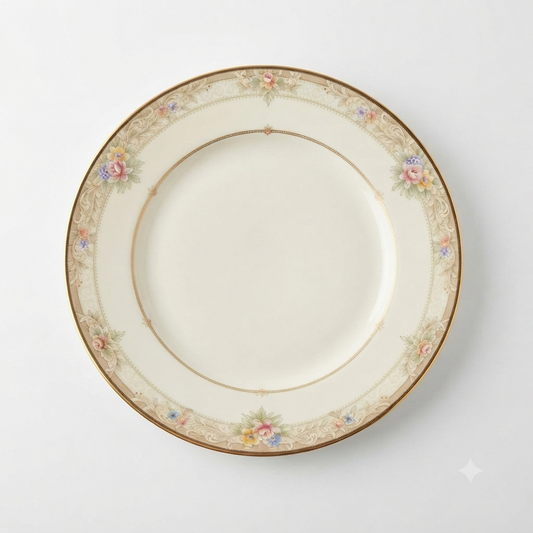 Noritake Piatto Piano Porcellana Italian Rose Ø 27 cm