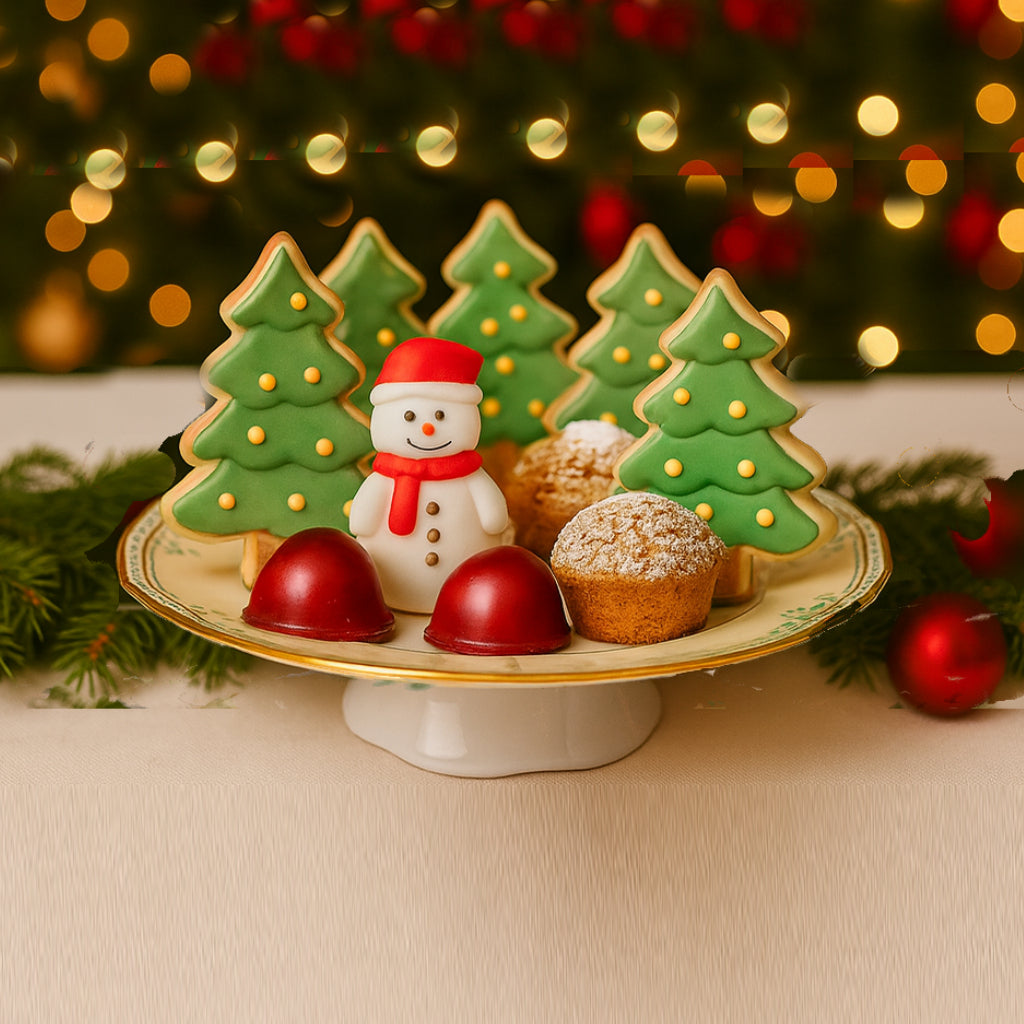 Noritake Alzatina in Porcellana Fine Decoro Floreale - (Ø 27 x H 10 cm)