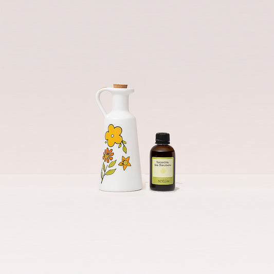Oliera Cuorematto in ceramica Mr. Bee 250 ml altezza 16,5 cm