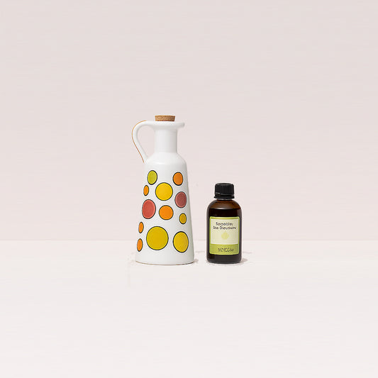 Oliera decorativa in ceramica smaltata Cuorematto Linea Mr. Bee