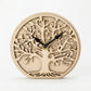 Orologio Cuorematto Albero della Vita in legno diametro 14 cm complemento d'arredo