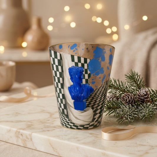 Palais Royal Vaso con Candela gigante I Bellimbusti Solstizio d’Inverno 16x22 cm