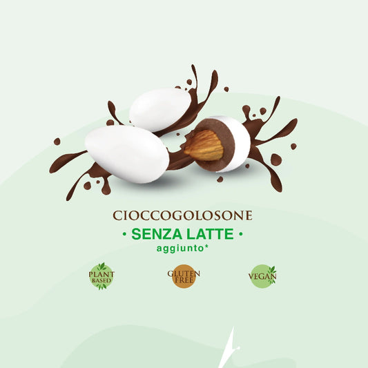 Papa Dolceamaro - Cioccogolosone Bianco al Cioccolato senza latte aggiunto 500gr