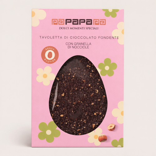 Papa Tavoletta Cioccolato Fondente con Nocciole 220 g