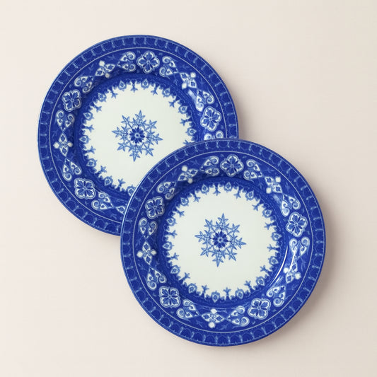 Piatti ceramica blu Palais Royal Ø 21 cm decorazione floreale