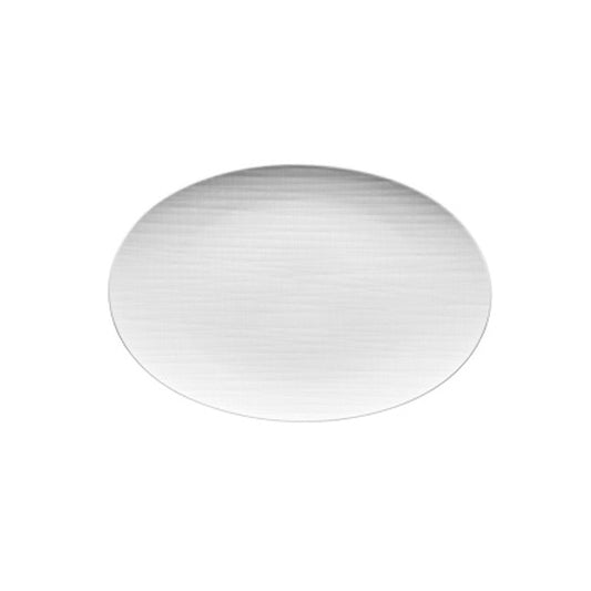 Piattino ovale Rosenthal Mesh porcellana bianca design moderno