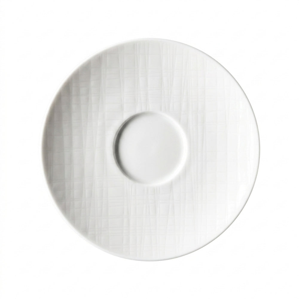 Piattino tazza caffè Rosenthal Mesh White porcellana Ø15,5 cm