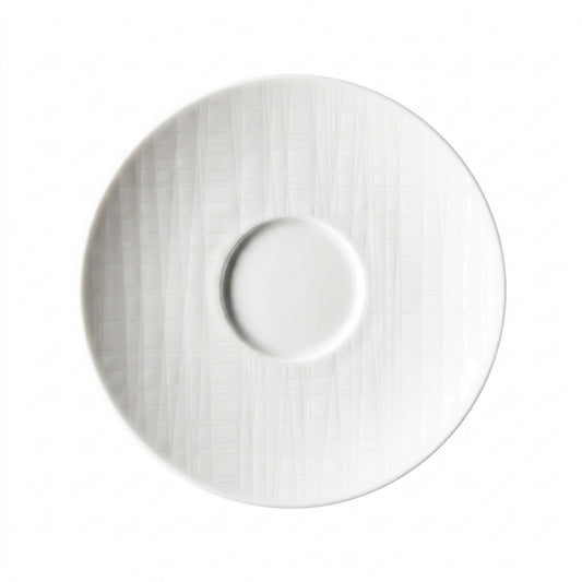 Piattino tazza caffè Rosenthal Mesh White porcellana Ø15,5 cm