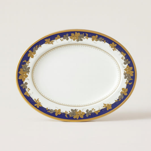 Piatto ovale Narumi Oscar de la Renta porcellana fine 44 cm

