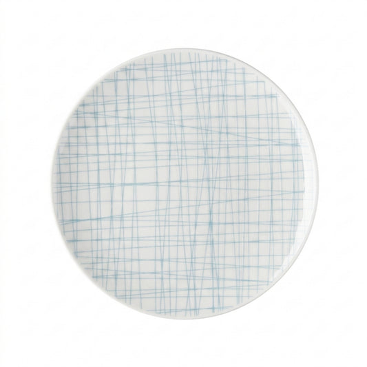 Piatto pane dessert Rosenthal Mesh Aqua porcellana 17 cm design moderno