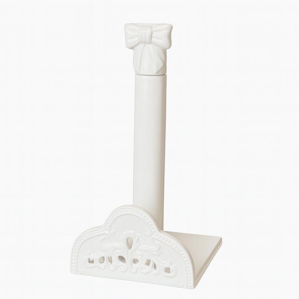 Porta scottex in ceramica Arte di Nacchi 27×15 cm elegante da cucina