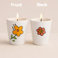 Portacandela Cuorematto MR.BEE in ceramica decorata 7x7x7,5 cm – bomboniera utile – Le Favole