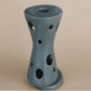 Riccio Caprese – Porta Candele Clessidra Avion in Ceramica H26x13 cm