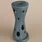 Riccio Caprese – Porta Candele Clessidra Avion in Ceramica H35x18cm