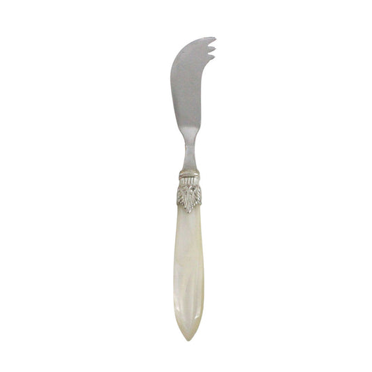 Rivadossi Laura Forchettine Coltello Formaggio Argentato Avorio