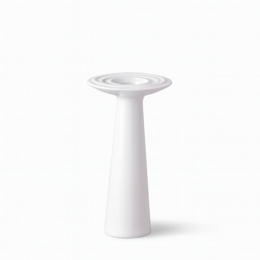 Rosenthal Nendoo porta candele vaso monofiore porcellana bianca 20 cm