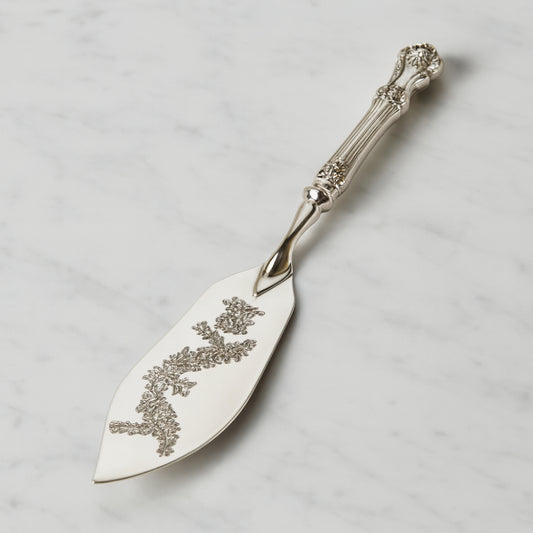 Royal Family Pala Dolce Sheffield Argento Inglese 30 cm