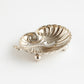 Salierina conchiglia Royal Family in sheffield 7x5x2 cm con cucchiaino