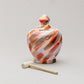 Salvadanaio Cuorematto Serafino salvasogni bomboniera in ceramica 12x10 cm