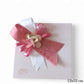 Scatola ecologica rosa con confezione personalizzata