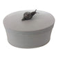 Scatola lumaca Daliana Old Sheffield Shabby Chic 16x10,5 cm portaoggetti decorativo