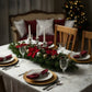 Tovaglia Natalizia "Parigi" in Cotone con Lurex | Varie Misure | Personalizzabile