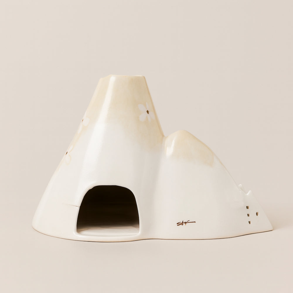 Ser Diffusore Porcellana Vesuvio Ambra 20cm