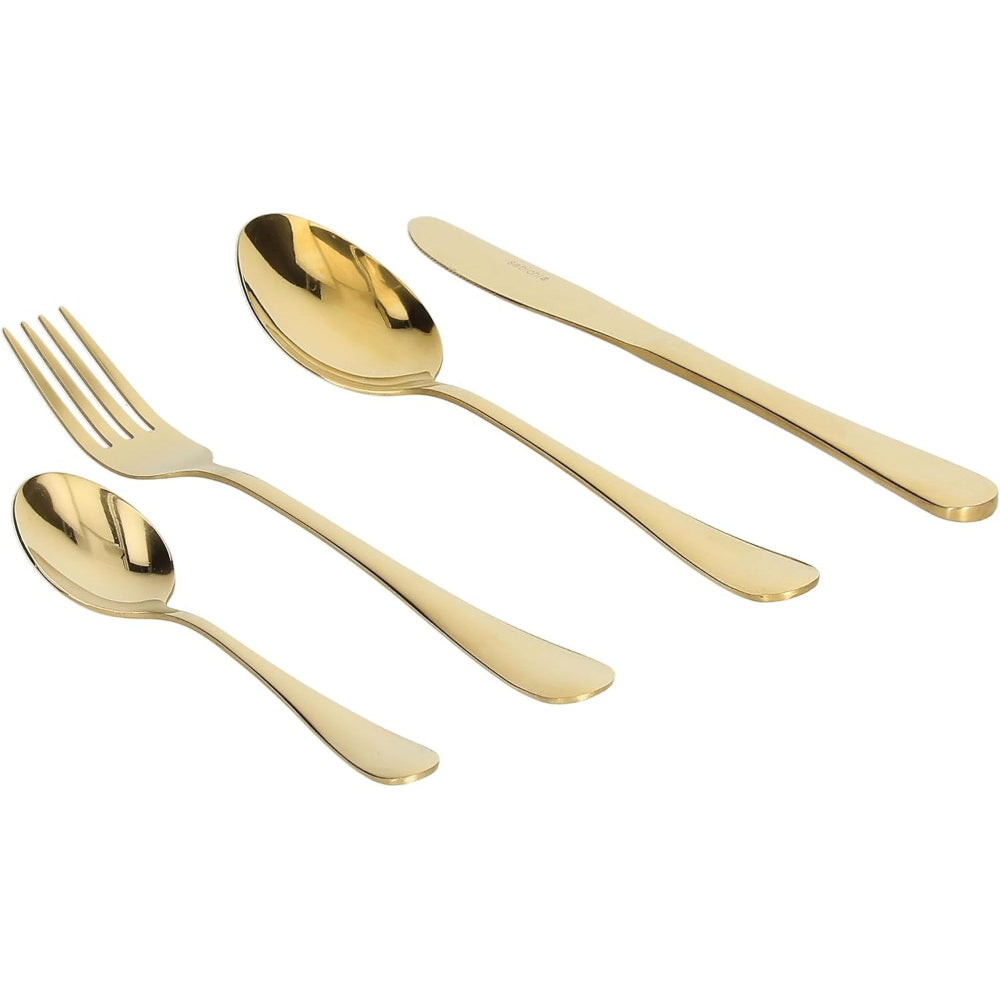 Servizio Posate Tognana Antony Golden 24 pezzi in acciaio inox color oro
