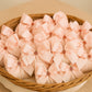 Set 10 fiocchi baby girl con nastro gros grain e organza