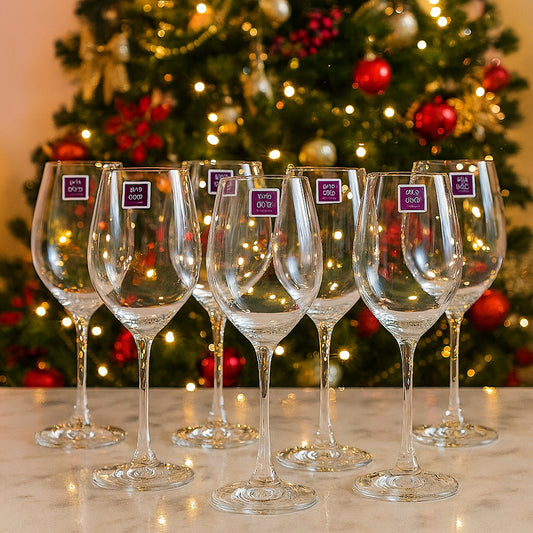 Set 6 calici vino bianco Jean Close Celebration H22,5cm