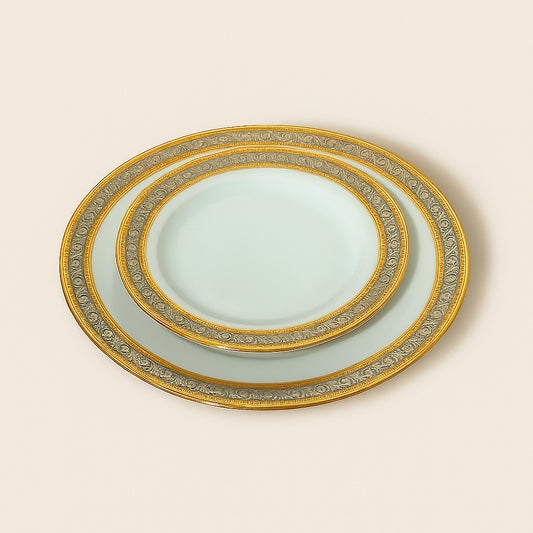 Set Rosenthal Aida Monaco porcellana piatto piano 26 cm piatto frutta 21 cm   neoclassico