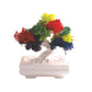 Sharon Bonsai Multicolor Kokeshi In Porcellana dipinta a Mano 12cm