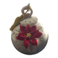Sharon Collezione Palline di Natale In Porcellana Decorate a Mano 10x13 cm
