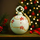 Sharon Collezione Sfere di Natale In Porcellana Decorate a Mano H13x10