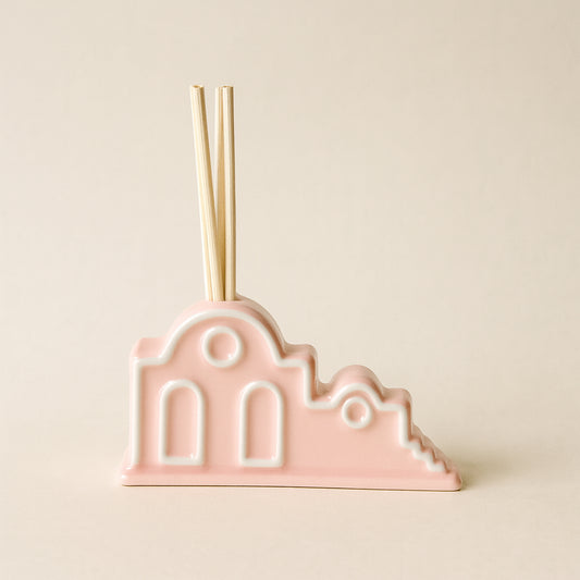 Sharon Diffusore d’Ambiente in Porcellana (14x8 cm)  Rosa
