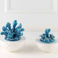 Sharon Linea Portofino - Diffusori in Porcellana Decoro Alga & Corallo bluy