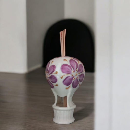 Sharon – Mongolfiera Diffusore d’Aromi con Midollini Decoro Mikonos H15x9 cm