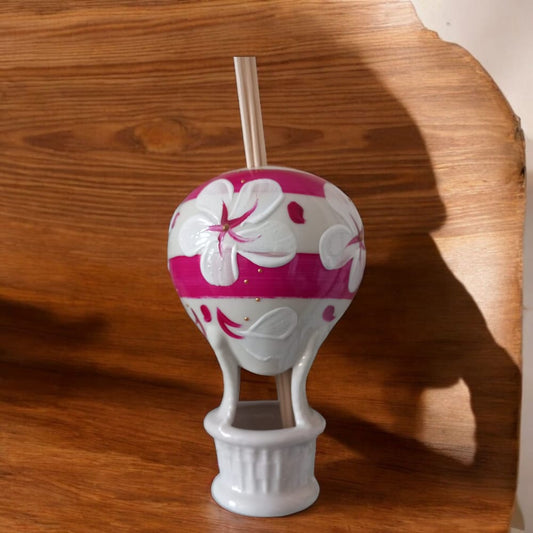 Sharon – Mongolfiera Diffusore d’Aromi con Midollini Decoro Paxos H15x9 cm