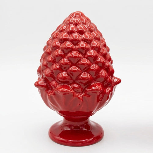 Sharon Pigna Portafortuna Ceramica Rosso H15 cm