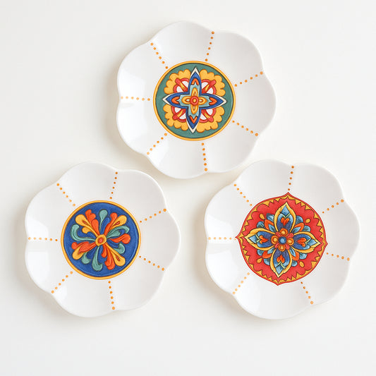 Sharon – Vide Poche in Porcellana Amalfi 4x11 cm Vuotatasche