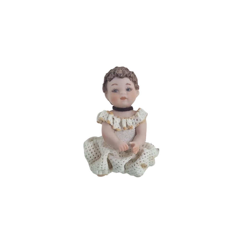 Sibania Porcellana Lia 6 Cm Bambole Made In Italy Da Collezione