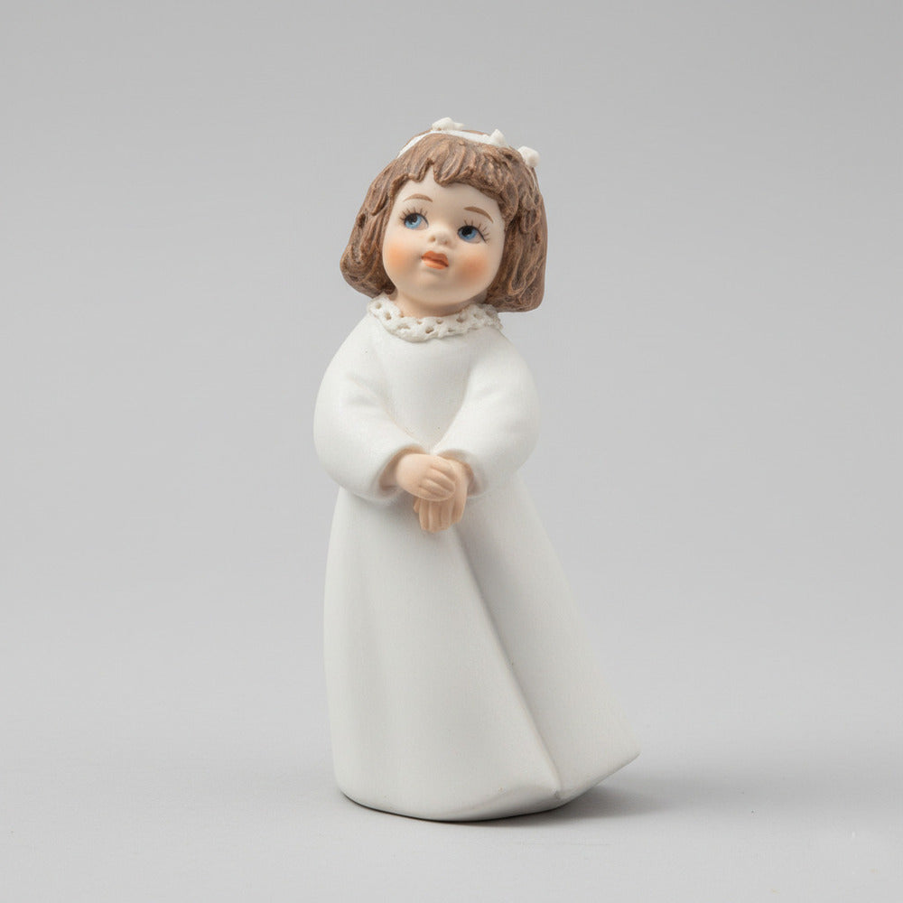 Sibania Statuina Porcellana Comunione 2 H 9 Cm