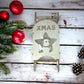Slitta Led In Legno Con Alce Renna Di Natale Christmas Decorativa