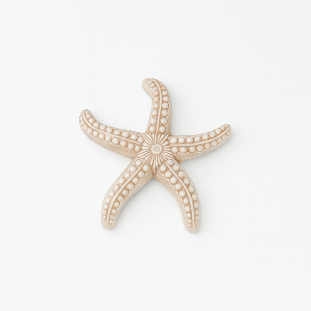  Stella marina ceramica Rosa Ceramiche tortora decorazione parete 12 cm 