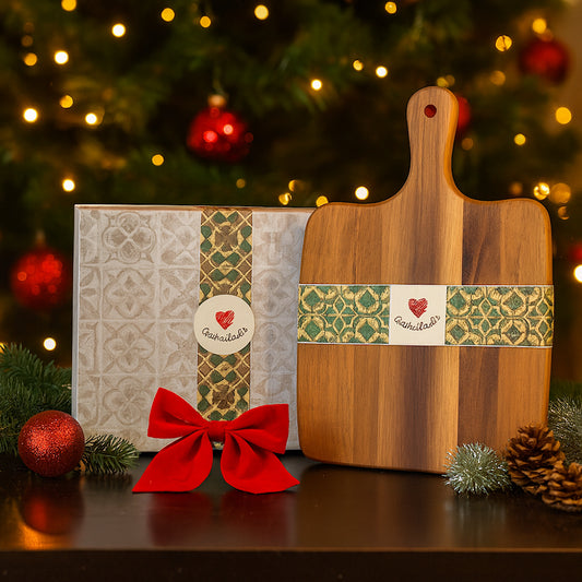 Tagliere da Cucina in Legno Cuorematto 26x37 cm elegante e funzional