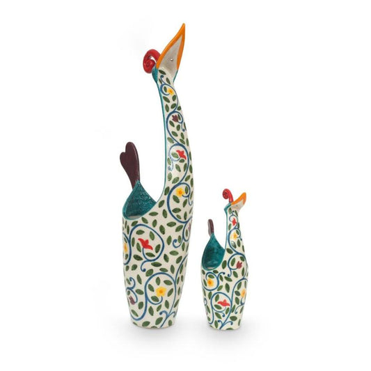 Terre di Scirocco Figli dei Fiori Vaso Zoomorfo Cigno 35/65 cm